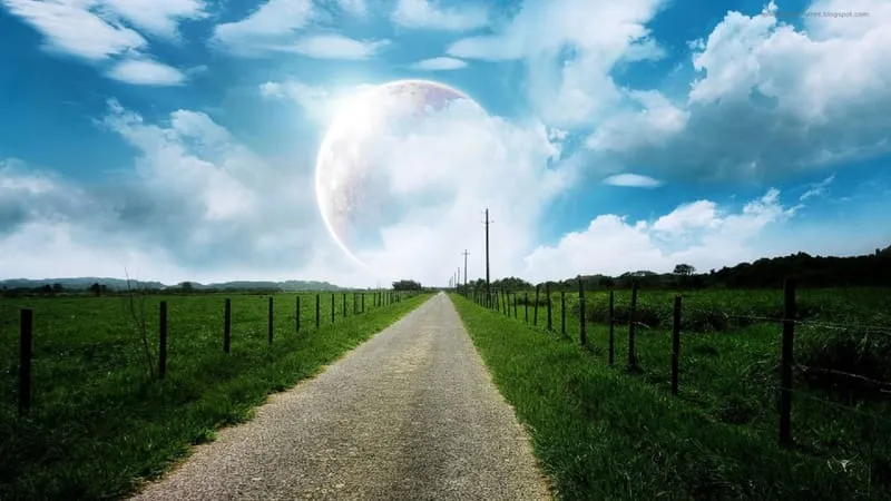 A Dreamy World Theme Preview Image
