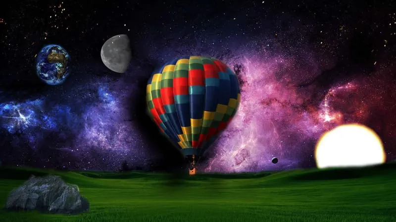 A Dreamy World Theme Preview Image