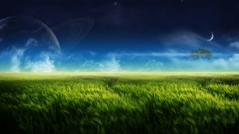 A Dreamy World Theme Preview Image