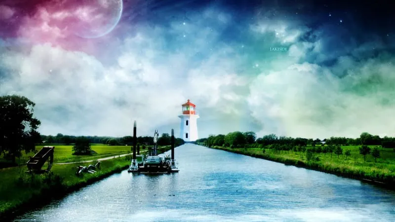 A Dreamy World Theme Preview Image