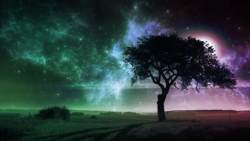 A Dreamy World Theme Preview Image