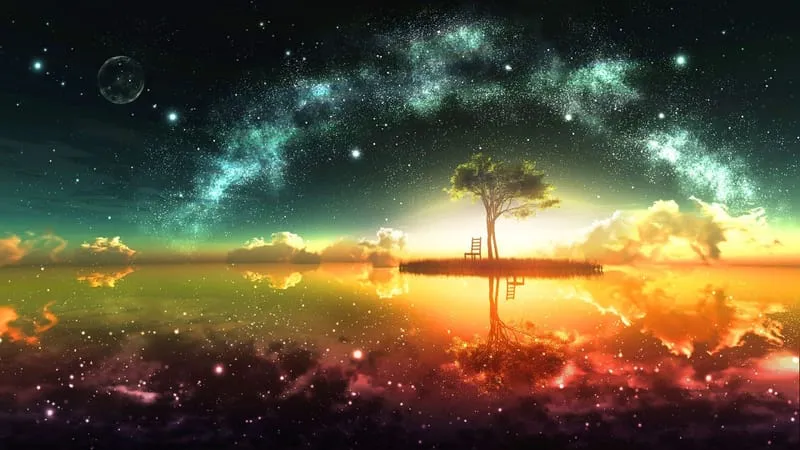 A Dreamy World Theme Preview Image