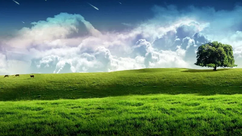 A Dreamy World Theme Preview Image