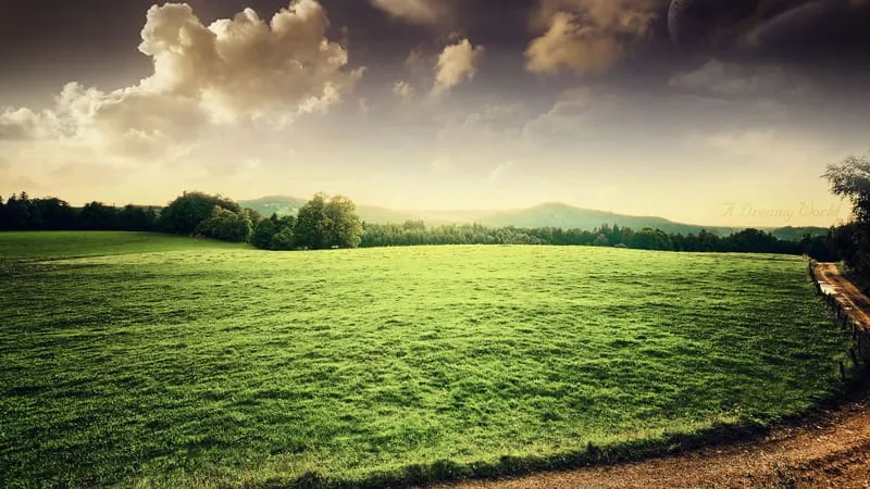 A Dreamy World Theme Preview Image