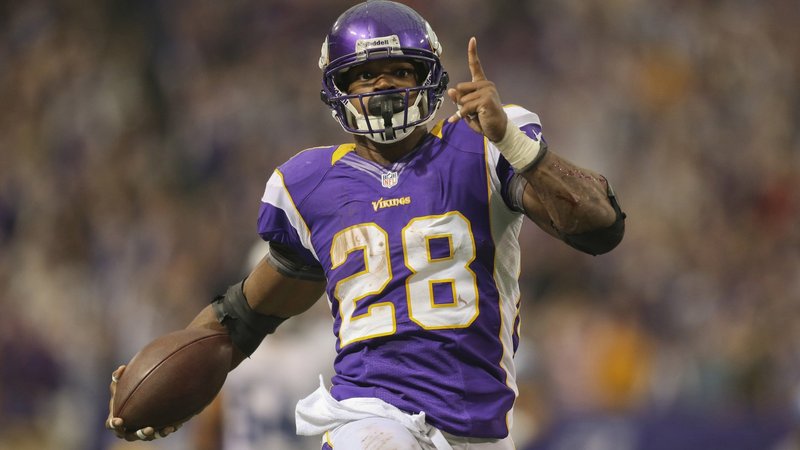 Adrian Peterson Theme Preview Image