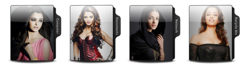 Aishwarya Rai Theme Icons