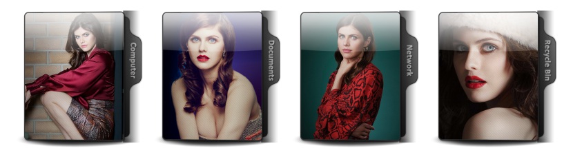Alexandra Daddario Theme Icons