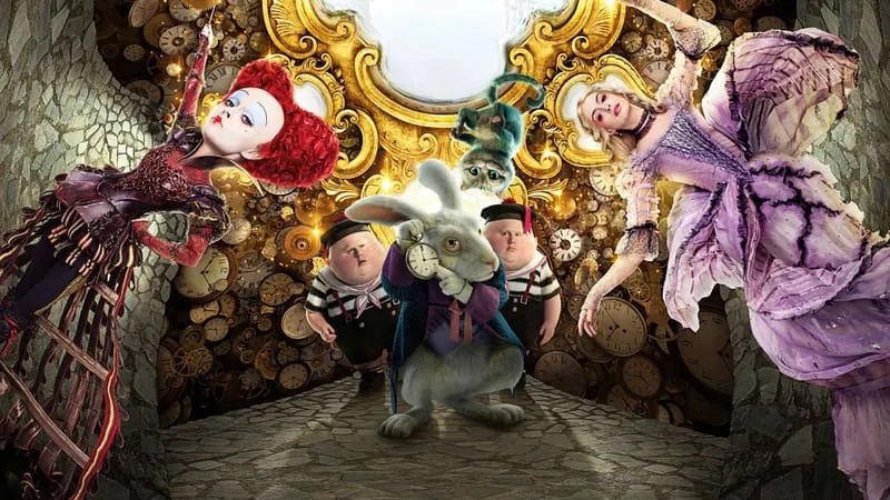 Alice Looking Through Glass Theme Preview Image