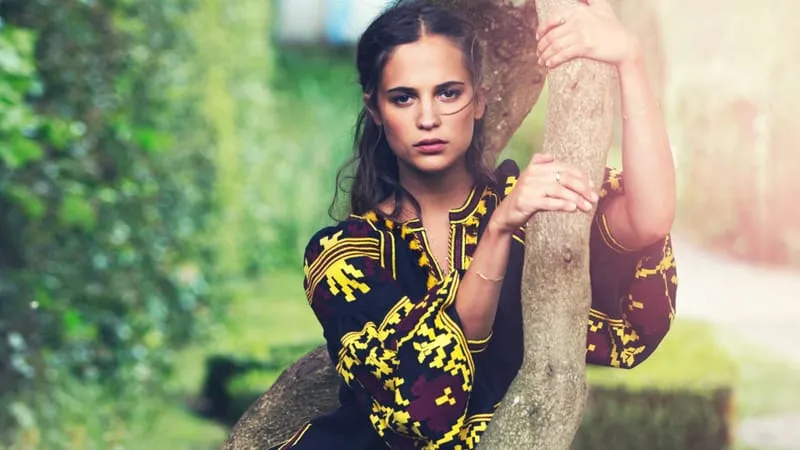 Alicia Vikander Theme Preview Image