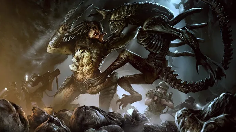 Aliens Vs Predator Theme Preview Image