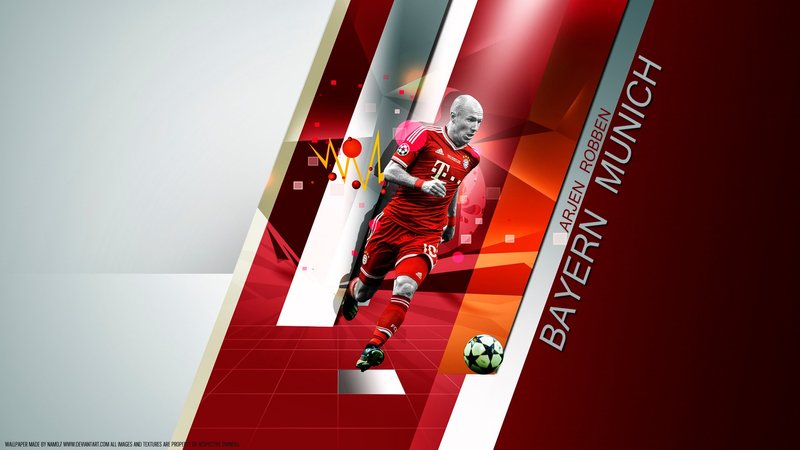 Arjen Robben Theme Preview Image