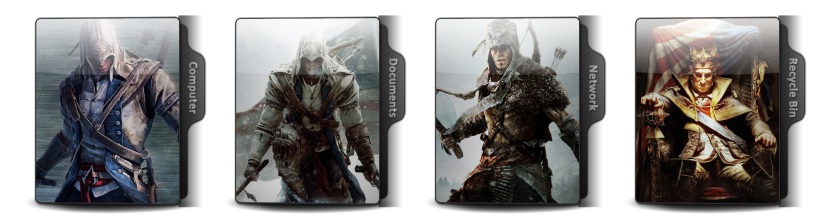 Assassins Creed III Theme Icons