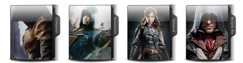 Assassins Creed Unity Theme Icons