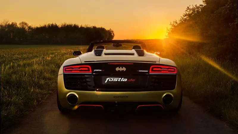 Audi R8 Theme Preview Image