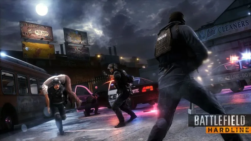 Battlefield Hardline Theme Preview Image