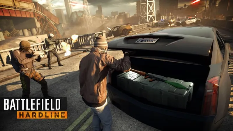 Battlefield Hardline Theme Preview Image