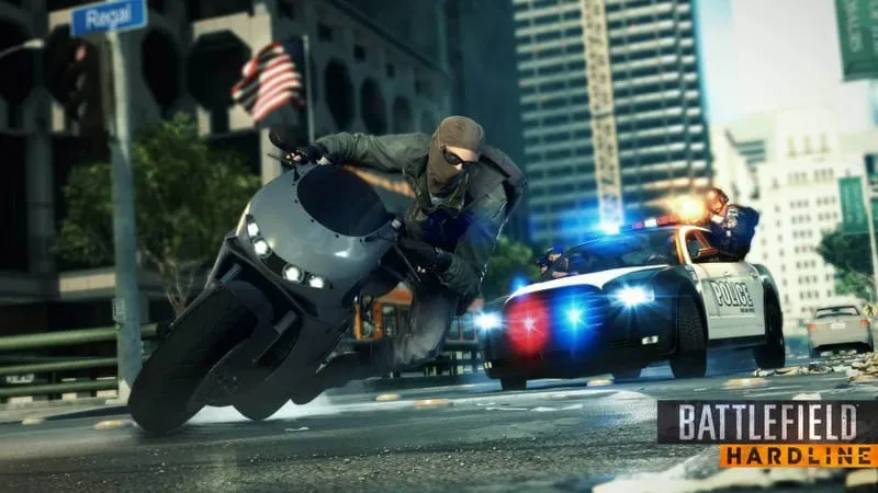Battlefield Hardline Theme Preview Image