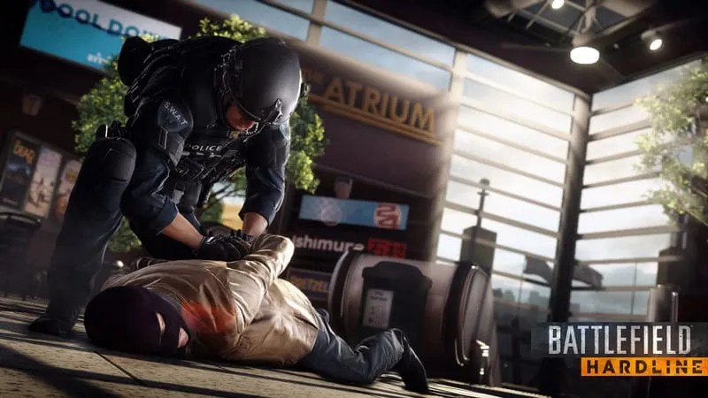 Battlefield Hardline Theme Preview Image