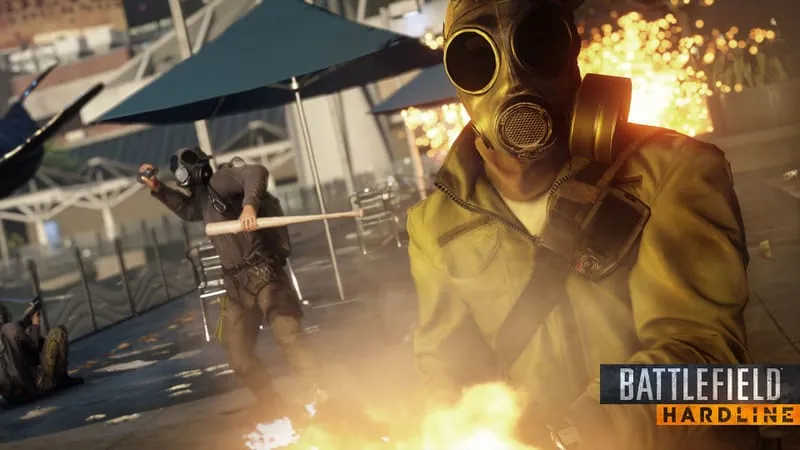Battlefield Hardline Theme Preview Image