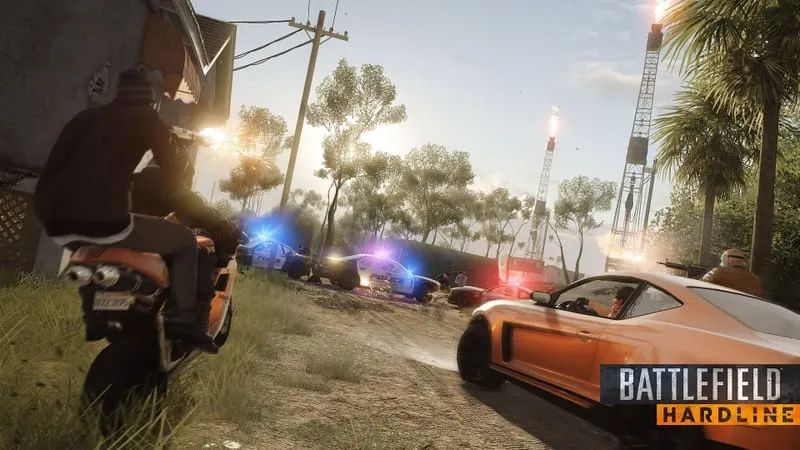Battlefield Hardline Theme Preview Image