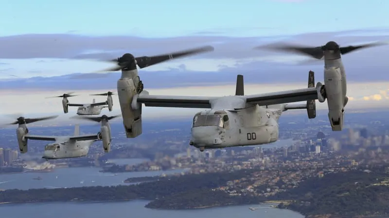 Bell Boeing V22 Osprey Theme Preview Image