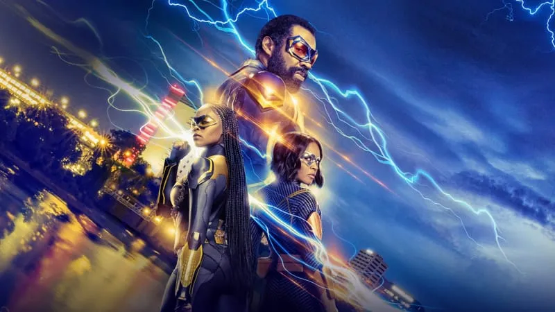 Black Lightning Theme Preview Image