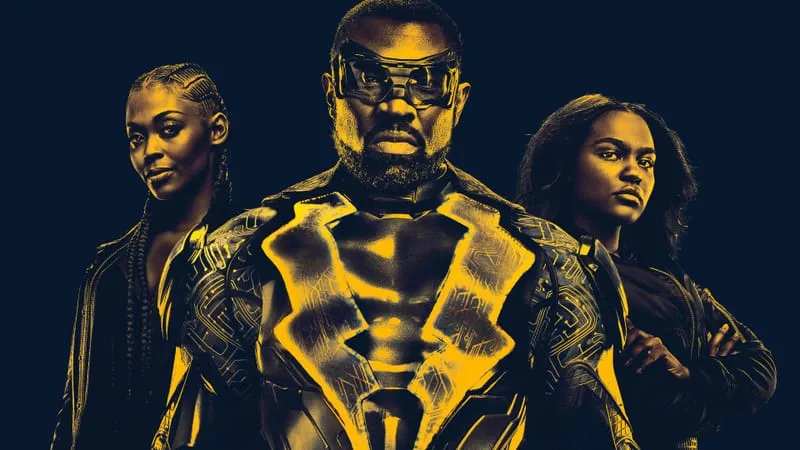 Black Lightning Theme Preview Image