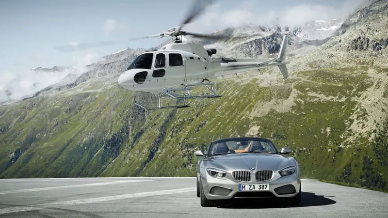 BMW Zagato Roadster Theme Preview Image