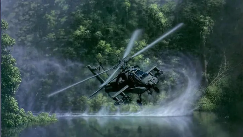 Boeing AH-64 Apache Theme Preview Image