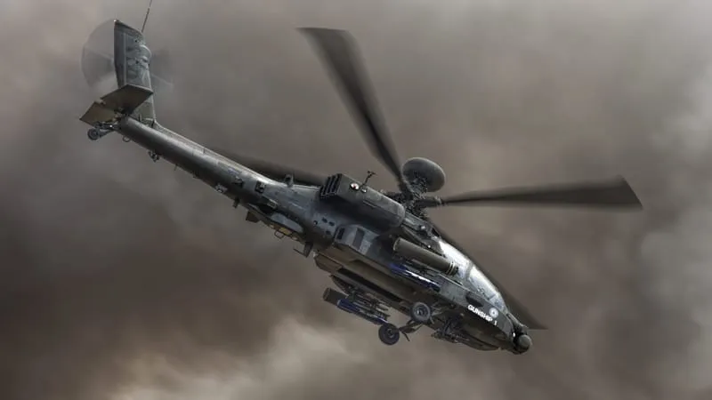 Boeing AH-64 Apache Theme Preview Image
