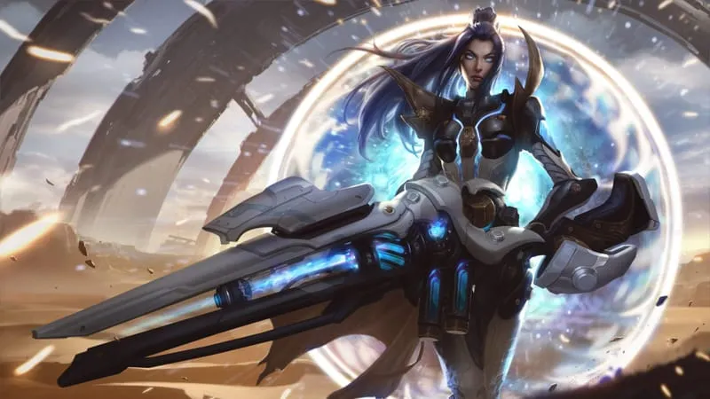 Caitlyn: League Of Legends Theme Preview Image