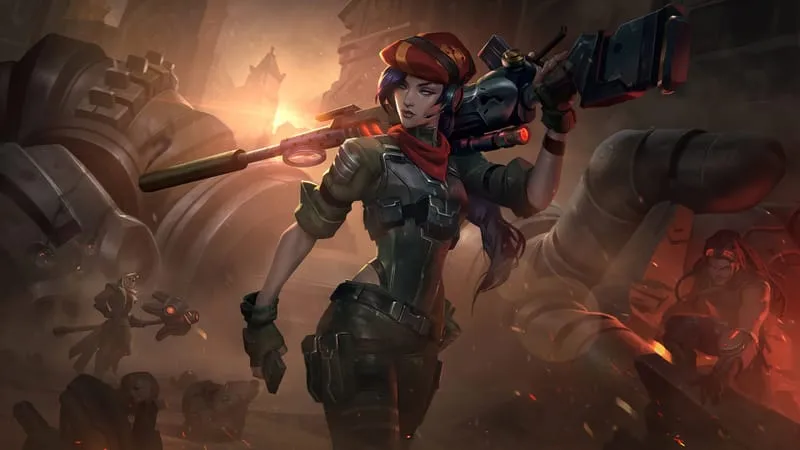 Caitlyn: League Of Legends Theme Preview Image