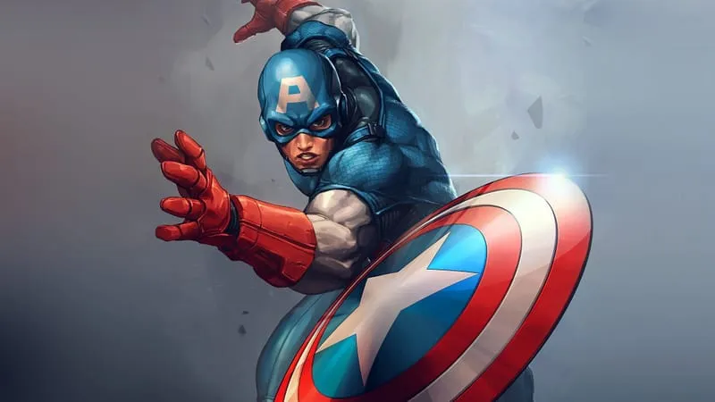 Captain America Comics Theme Preview Image