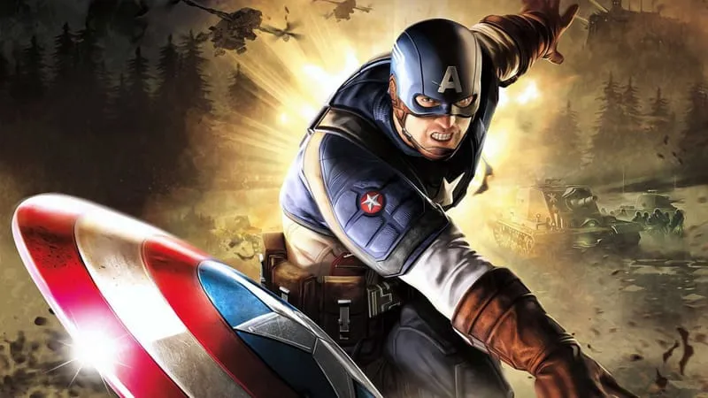 Captain America Comics Theme Preview Image