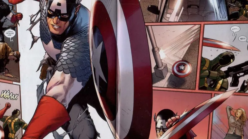 Captain America Comics Theme Preview Image