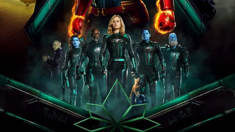 Captain Marvel Theme Preview Image