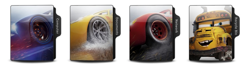 Cars 3 Theme Icons