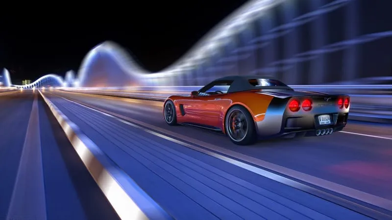 Chevrolet Corvette C 6 Theme Preview Image
