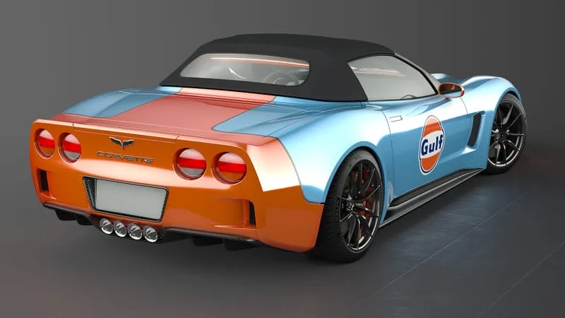Chevrolet Corvette C 6 Theme Preview Image