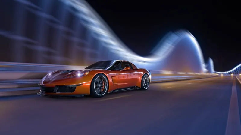 Chevrolet Corvette C 6 Theme Preview Image