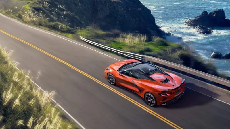 Chevrolet Corvette C8 Theme Preview Image