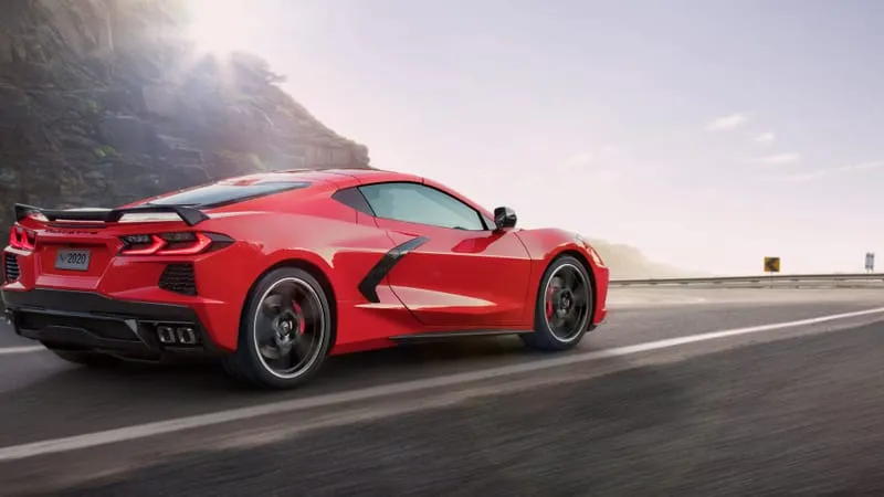 Chevrolet Corvette C8 Theme Preview Image
