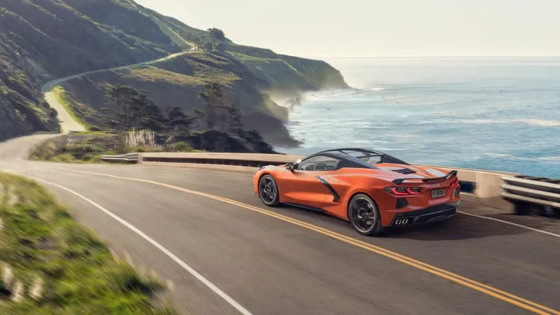 Chevrolet Corvette C8 Theme Preview Image