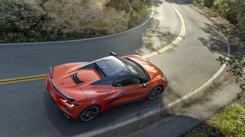 Chevrolet Corvette C8 Theme Preview Image