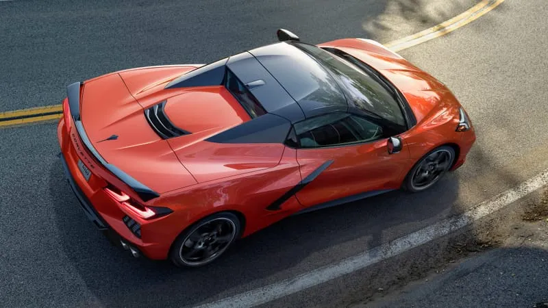 Chevrolet Corvette C8 Theme Preview Image
