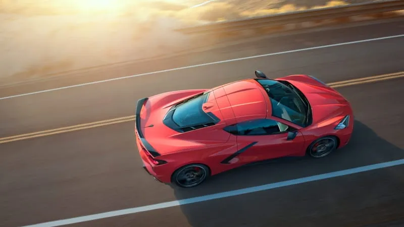 Chevrolet Corvette C8 Theme Preview Image