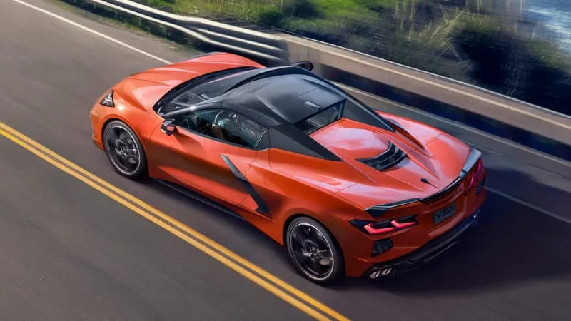 Chevrolet Corvette C8 Theme Preview Image