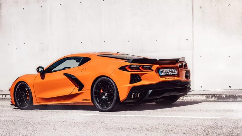 Chevrolet Corvette C8 Theme Preview Image