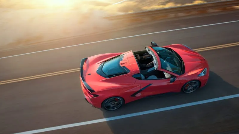 Chevrolet Corvette C8 Theme Preview Image