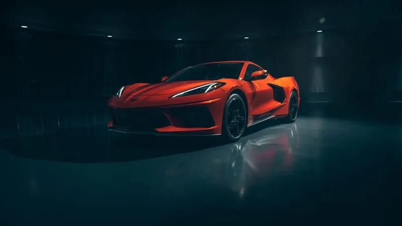 Chevrolet Corvette C8 Theme Preview Image